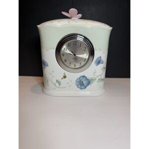 Lenox Butterfly Meadow Desk Clock New Mantel Clock by Louise Le Luyer #791714